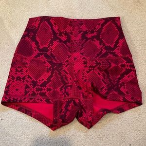 High Waisted Lululemon Hot Shorts